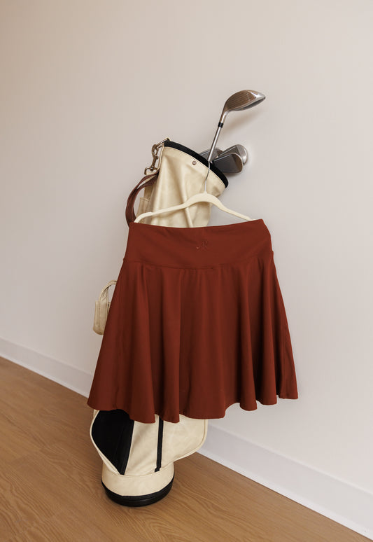 The Signature Skort - Espresso