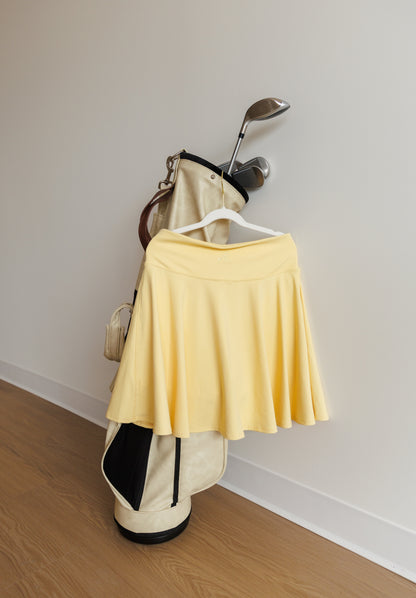 The Signature Skort - Butter Yellow