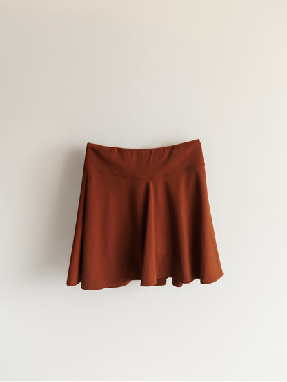 The Signature Skort - Espresso